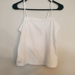 Wild fable large white crop top size large